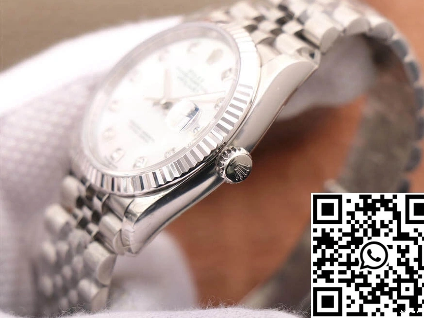 M126234-0019 Dial Rolex Mother-Of-Pearl White Datejust Factory EW 0306